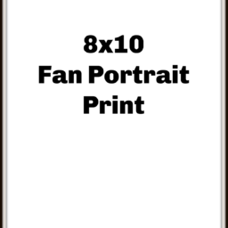 8×10 Fan Portrait Print